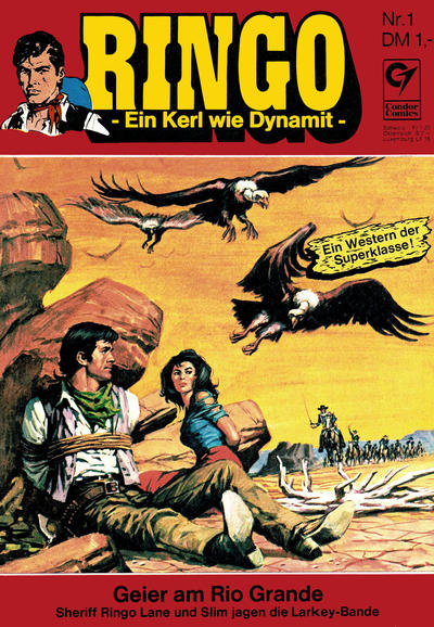 Cover for Ringo (Condor, 1972 series) #1