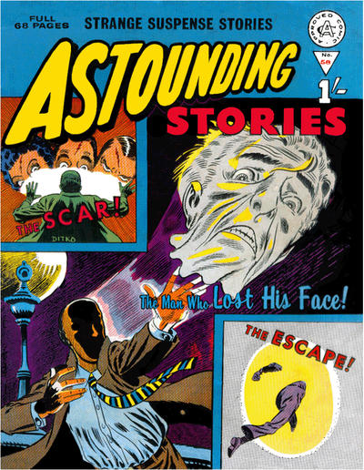 Cover for Astounding Stories (Alan Class, 1966 series) #58