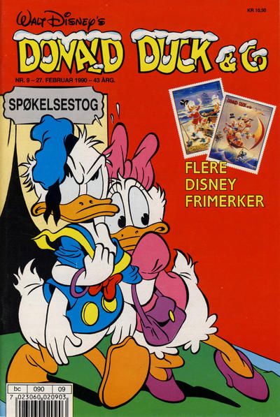 Cover for Donald Duck & Co (Hjemmet / Egmont, 1948 series) #9/1990