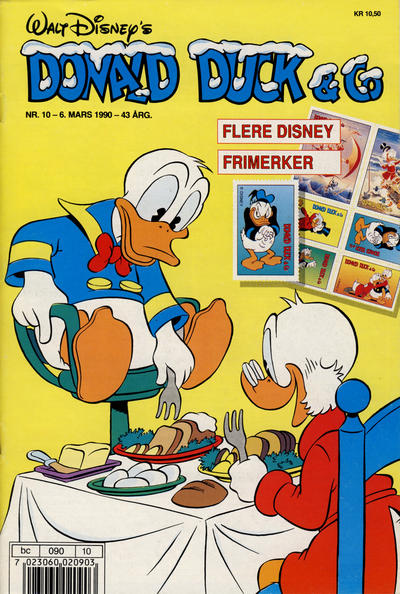 Cover for Donald Duck & Co (Hjemmet / Egmont, 1948 series) #10/1990