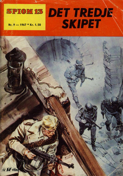 Cover for Spion 13 og John Steel (Serieforlaget / Se-Bladene / Stabenfeldt, 1963 series) #9/1967