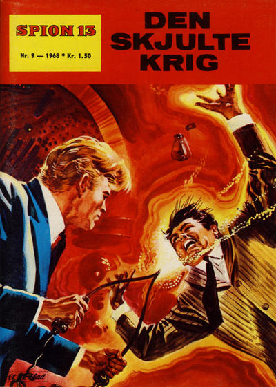 Cover for Spion 13 og John Steel (Serieforlaget / Se-Bladene / Stabenfeldt, 1963 series) #9/1968