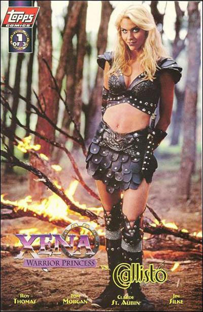 Cover for Xena: Warrior Princess vs Callisto (Topps, 1998 series) #1 [Photo Cover B]