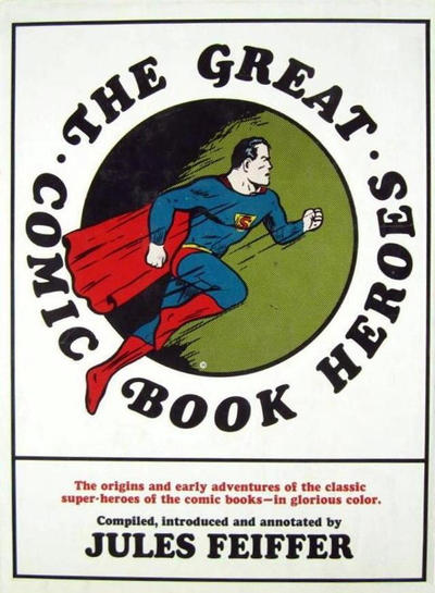 Cover for The Great Comic Book Heroes (Crown Publishers, 1965 series) 