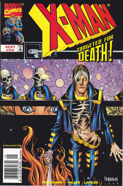 Cover for X-Man (Marvel, 1995 series) #55 [Newsstand]
