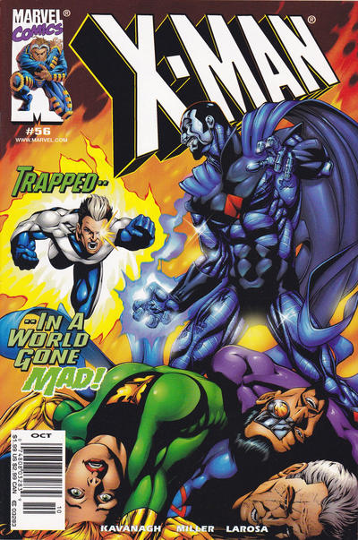 Cover for X-Man (Marvel, 1995 series) #56 [Newsstand]