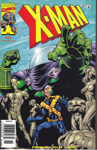 Cover for X-Man (Marvel, 1995 series) #57 [Newsstand]