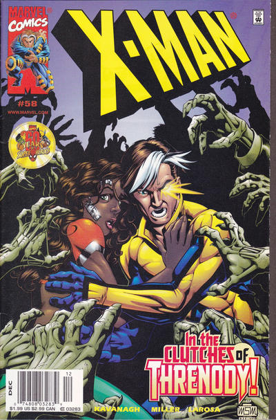 Cover for X-Man (Marvel, 1995 series) #58 [Newsstand]