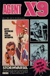 Cover for Agent X9 (Semic, 1976 series) #4/1980