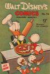 Cover for Walt Disney's Comics (W. G. Publications; Wogan Publications, 1946 series) #74