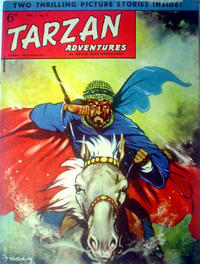 Cover Thumbnail for Tarzan Adventures (Westworld Publications, 1953 series) #v7#9