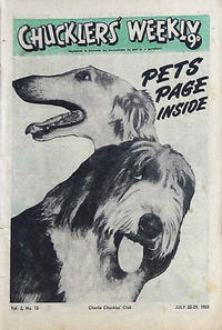 Cover Thumbnail for Chucklers' Weekly (Consolidated Press, 1954 series) #v2#13