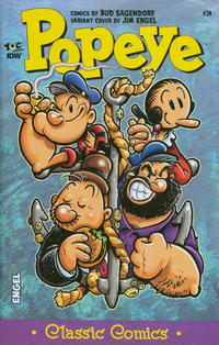 Cover Thumbnail for Classic Popeye (IDW, 2012 series) #24 [Jim Engel Cover]