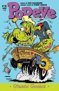 Cover Thumbnail for Classic Popeye (IDW, 2012 series) #15 [Pedro Vargas variant cover]
