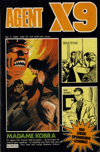 Cover Thumbnail for Agent X9 (Semic, 1976 series) #3/1980