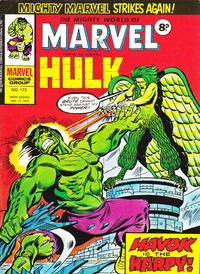 Cover Thumbnail for The Mighty World of Marvel (Marvel UK, 1972 series) #172