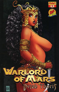 Cover Thumbnail for Warlord of Mars: Dejah Thoris (Dynamite Entertainment, 2011 series) #4 [Risque Nude Art Dynamic Forces Exclusive Cover]