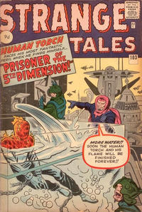 Cover Thumbnail for Strange Tales (Marvel, 1951 series) #103 [British]