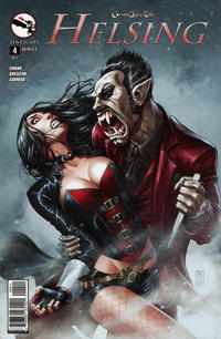 Cover Thumbnail for Grimm Fairy Tales Presents Helsing (Zenescope Entertainment, 2014 series) #4 [Cover A - Mike S. Miller]