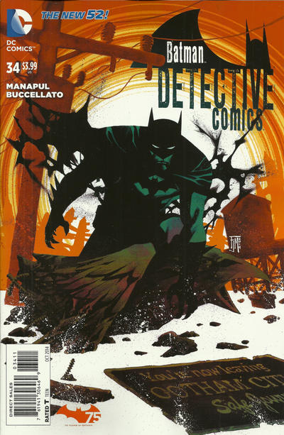 Cover for Detective Comics (DC, 2011 series) #34