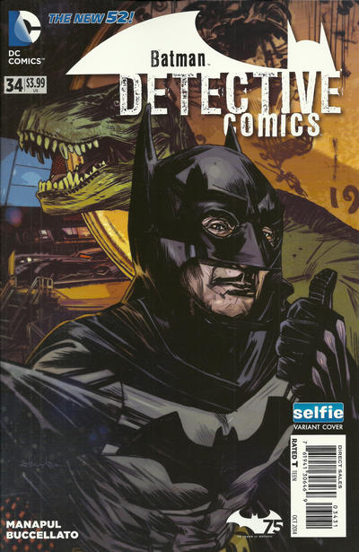 Cover for Detective Comics (DC, 2011 series) #34 [Selfie Cover]