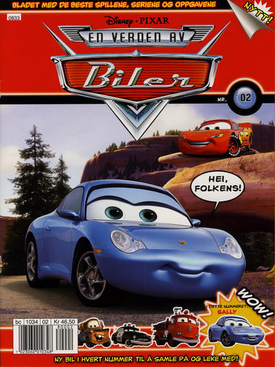 Cover for Biler / En verden av biler (Hjemmet / Egmont, 2008 series) #2/2008