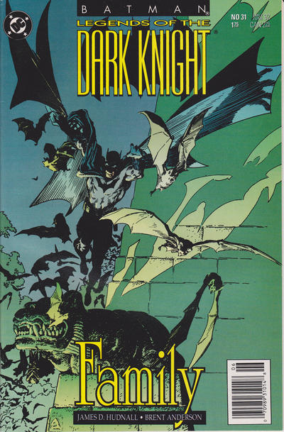 Cover for Legends of the Dark Knight (DC, 1989 series) #31 [Newsstand]
