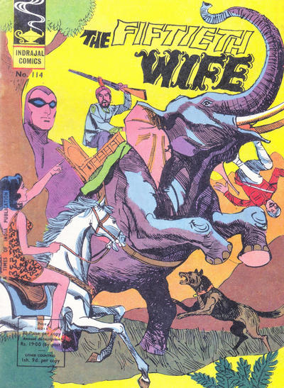 Cover for Indrajal Comics (Bennett, Coleman & Co., 1964 series) #114