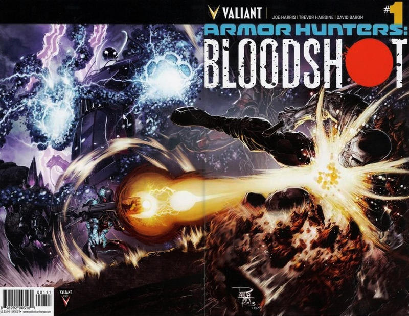 Cover for Armor Hunters: Bloodshot (Valiant Entertainment, 2014 series) #1 [Cover A - Philip Tan]