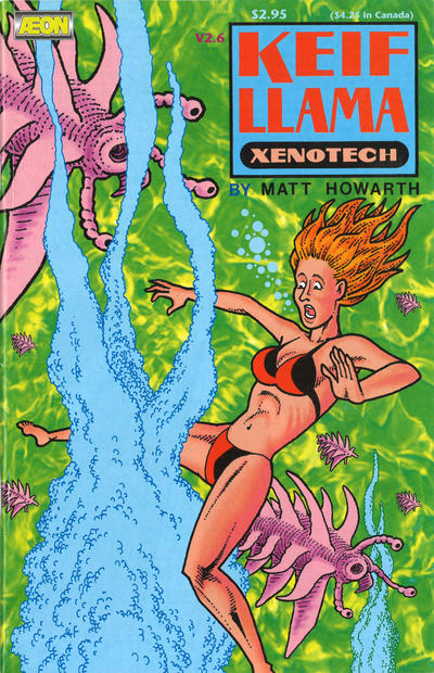 Cover for Keif Llama: Xeno-Tech (MU Press, 2005 series) #v2#6