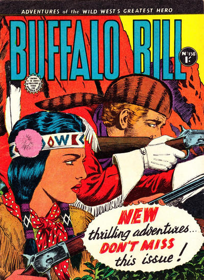 Cover for Buffalo Bill (Horwitz, 1951 series) #158