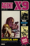 Cover for Agent X9 (Semic, 1976 series) #1/1981