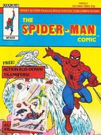 Cover Thumbnail for Spider-Man Comic (Marvel UK, 1984 series) #635