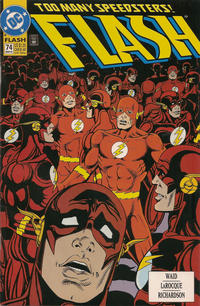 Cover Thumbnail for Flash (DC, 1987 series) #74 [Direct]