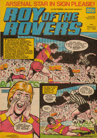 Cover Thumbnail for Roy of the Rovers (IPC, 1976 series) #1 September 1984 [407]