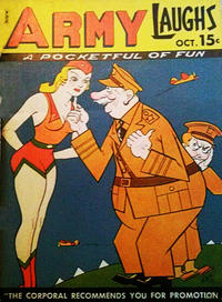 Cover Thumbnail for Army Laughs (Prize, 1941 series) #v1#8