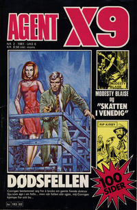 Cover Thumbnail for Agent X9 (Semic, 1976 series) #2/1981