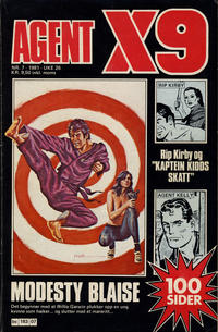 Cover Thumbnail for Agent X9 (Semic, 1976 series) #7/1981