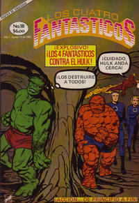 Cover Thumbnail for Los Cuatro Fantásticos (Novedades, 1980 series) #18
