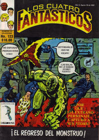 Cover Thumbnail for Los Cuatro Fantásticos (Novedades, 1980 series) #123