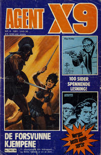 Cover Thumbnail for Agent X9 (Semic, 1976 series) #8/1981