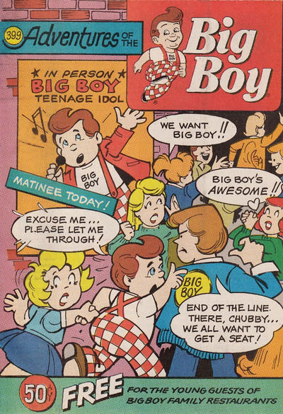Cover for Adventures of the Big Boy (Webs Adventure Corporation, 1957 series) #399