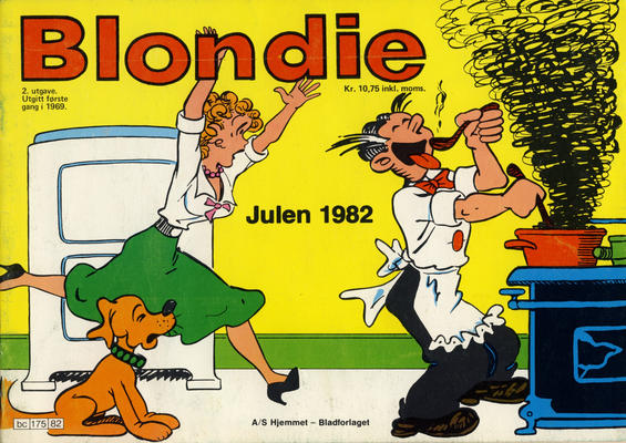 Cover for Blondie (Hjemmet / Egmont, 1941 series) #1982