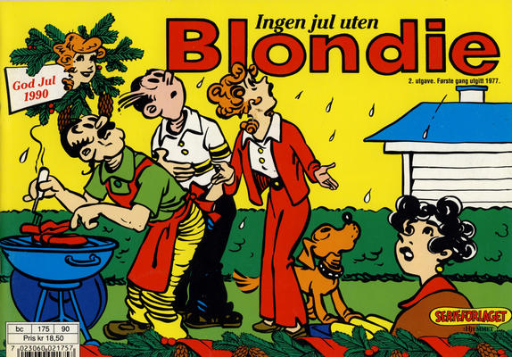 Cover for Blondie (Hjemmet / Egmont, 1941 series) #1990