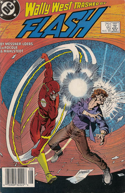 Cover for Flash (DC, 1987 series) #15 [Newsstand]
