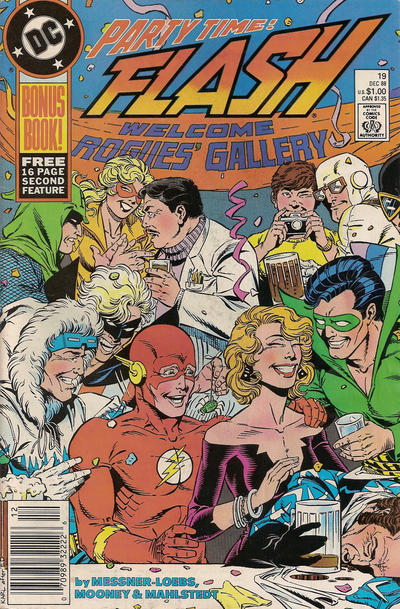 Cover for Flash (DC, 1987 series) #19 [Newsstand]