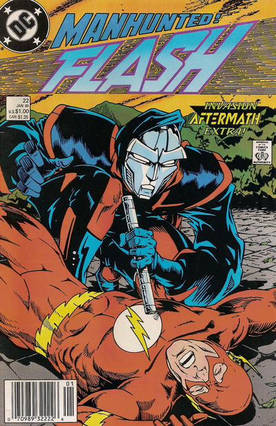 Cover for Flash (DC, 1987 series) #22 [Newsstand]