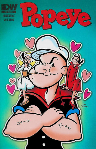 Cover for Popeye (IDW, 2012 series) #6 [Retailer Incentive Variant Cover]