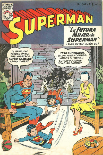 Cover for Superhombre (Editorial Muchnik, 1949 ? series) #309