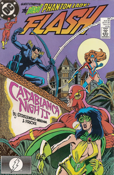 Cover for Flash (DC, 1987 series) #29 [Direct]